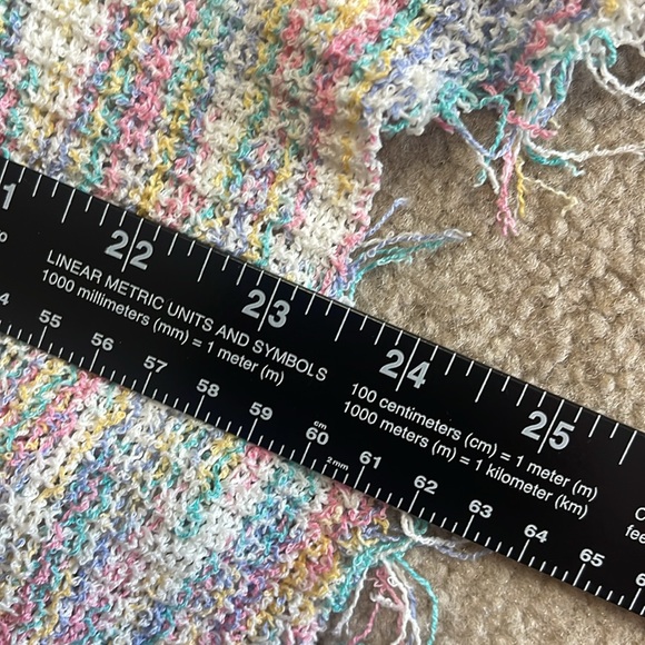 POL multi colored ribbon style sweater sz Small - Picture 5 of 9